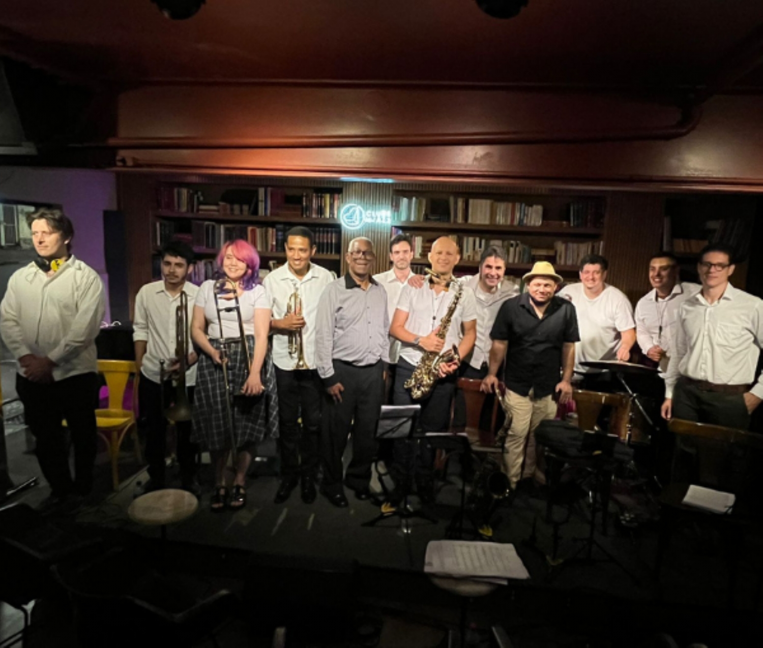 Jazz e Vinhos: Nstor Lombida e Big Band do Clube - Jazz Cubano e Latino - 